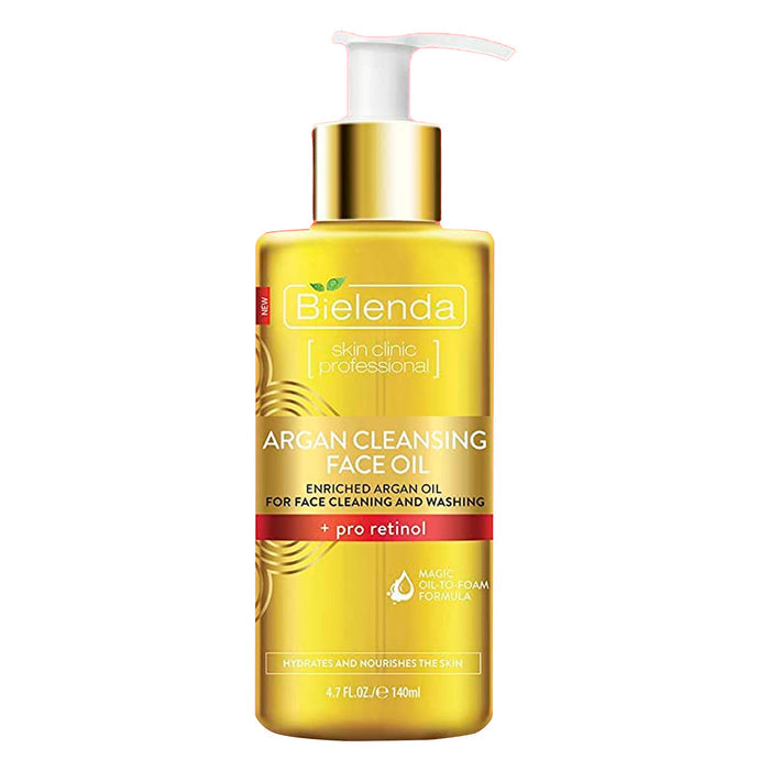 Aceite limpiador Bielenda Argán Proretinol