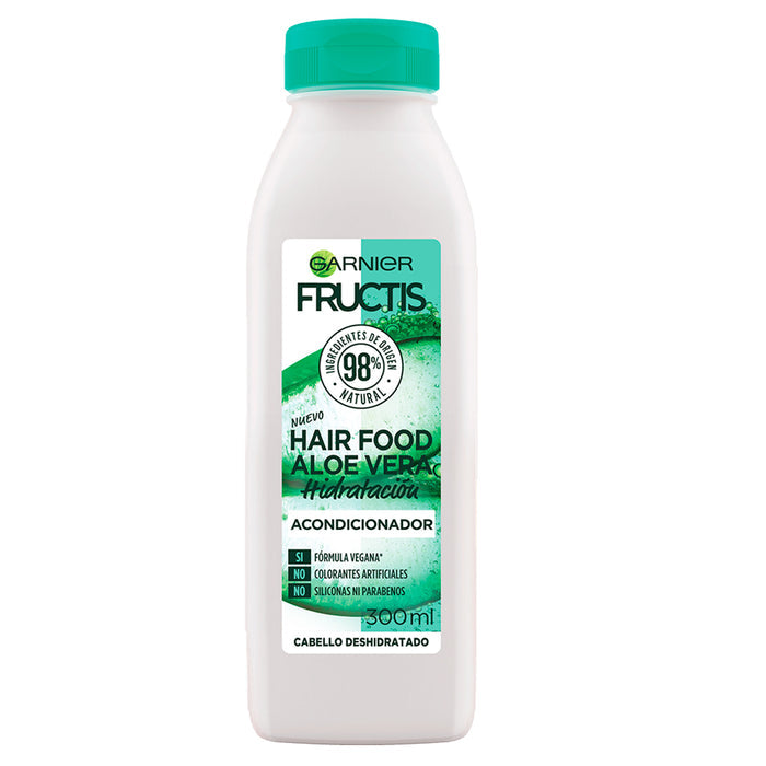 Envase de acondicionador Fructis Hair Food Aloe Vera, 300ml.