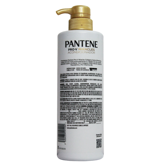 Acondicionador Pantene Pro-V Miracles Colágeno X 510Ml