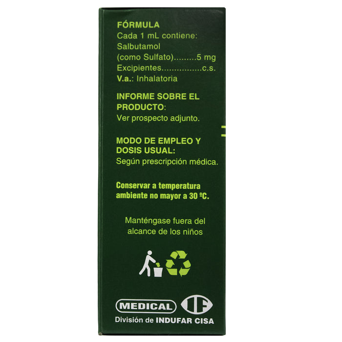 Acteril Salbutamol Gotas Solucion Para Nebulizar X 15Ml