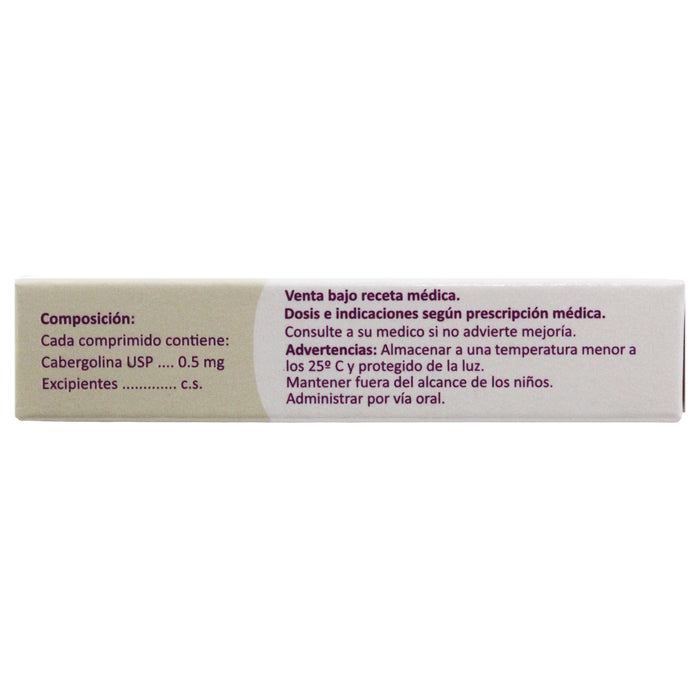 Acutram Cabergolina 0.5Mg X Tableta
