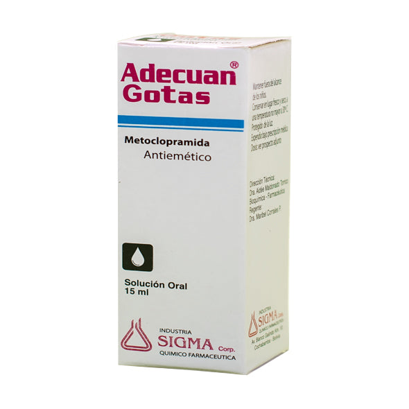 Adecuan 0.35Mg Gotas X 15Ml Metoclopramida