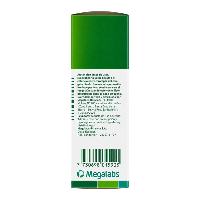 Aeronid 125 Mcg/25Mcg/ 1 Dosis Aerosol Inhalación Bucal X 120 Dosis
