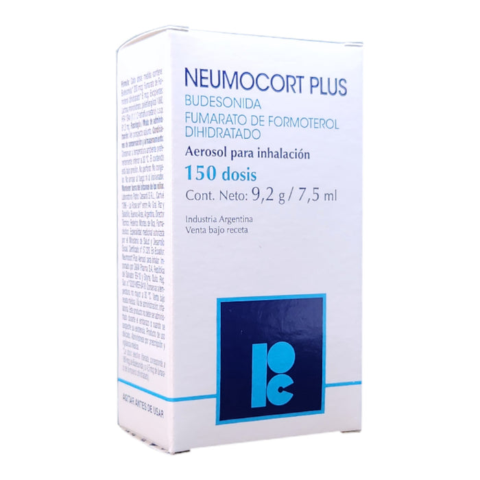 Aerosol Neumocort Plus Budesónida / Formoterol X 150 Dosis