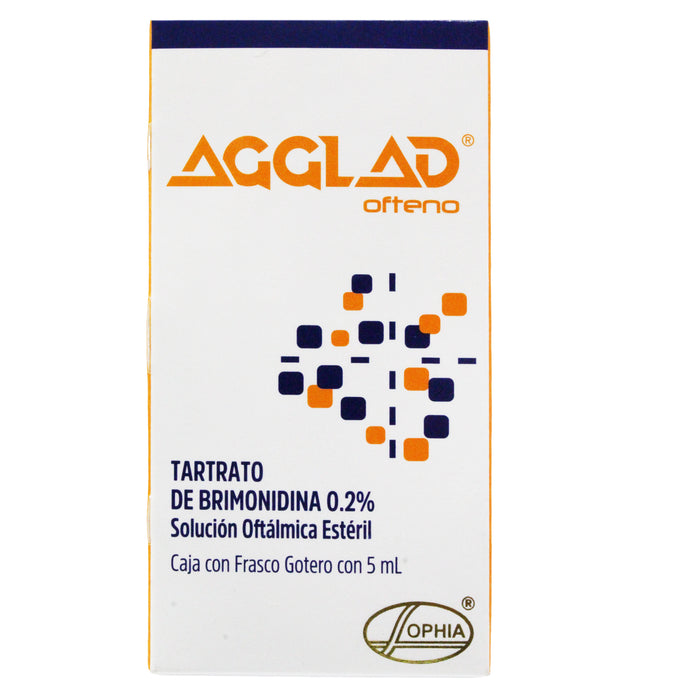 Agglad Ofteno 0.2% Colirio X 5Ml Brimonidina