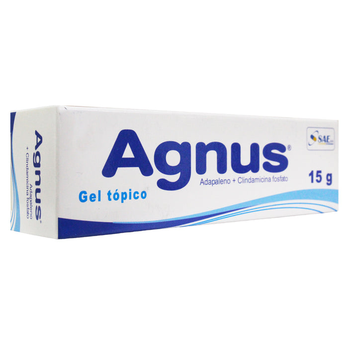 Agnus Gel Adapaleno 0.001 Y Clindamicina Clorhidrato 0.01 X 15G
