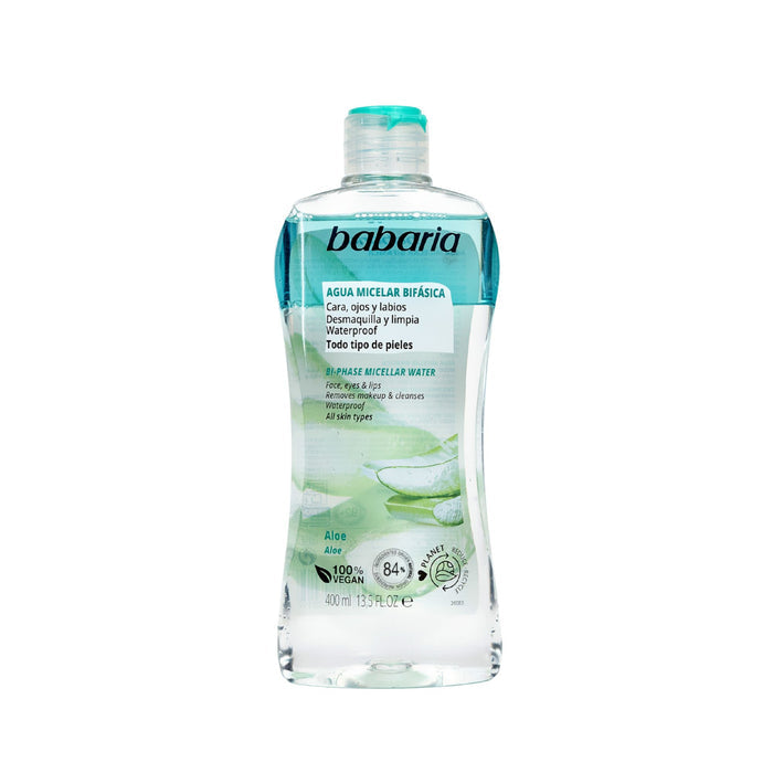 Agua Micelar Babaria Bifásica Aloe X 400Ml