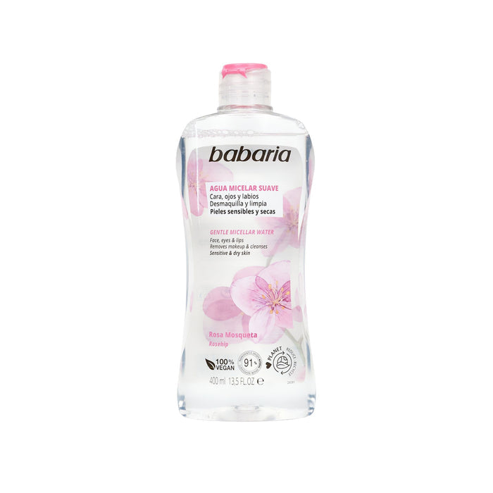 Agua Micelar Babaria Suave Rosa Mosqueta X 400Ml