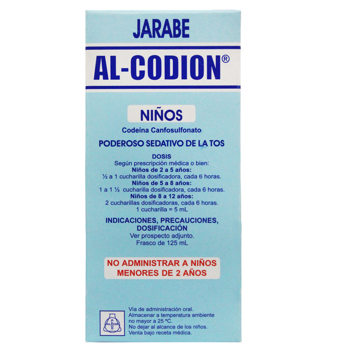 Al Codion Ninos Jbe X 125Ml Codeina