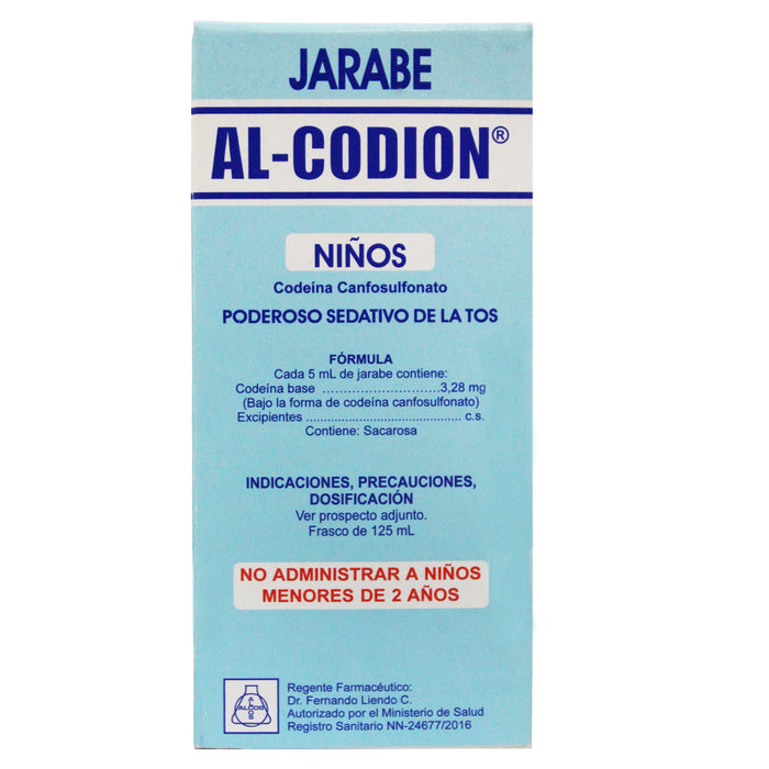 Al Codion Ninos Jbe X 125Ml Codeina
