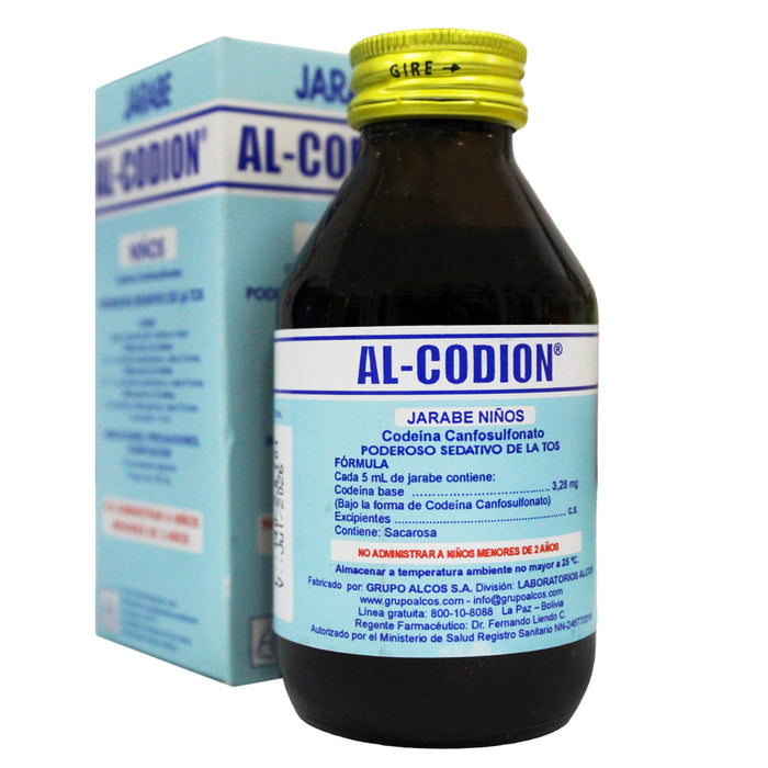 Al Codion Ninos Jbe X 125Ml Codeina