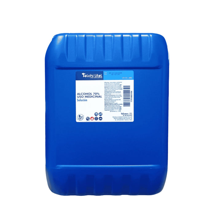 Alcohol Etilico 70% Bidón X 5L