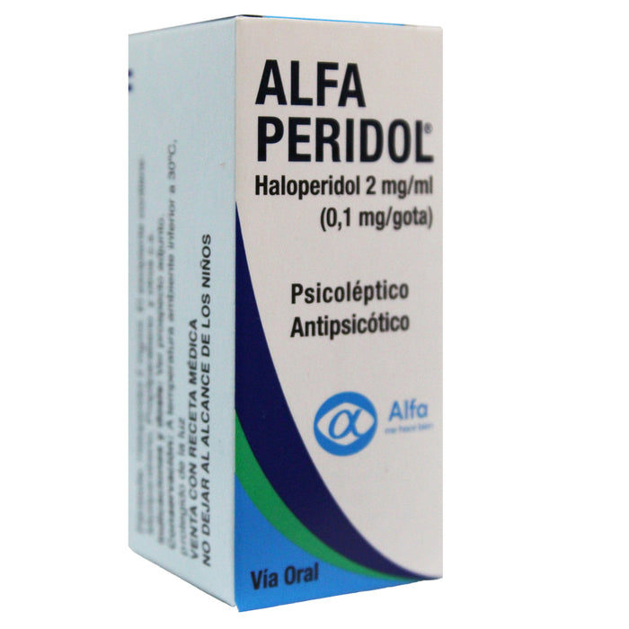 Alfa Peridol 2Mg Ml Gotas X 15Ml Haloperidol