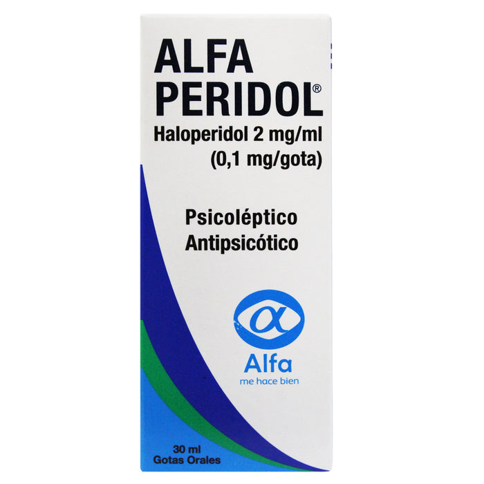 Alfa Peridol 2Mg Ml Gotas X 30Ml Haloperidol