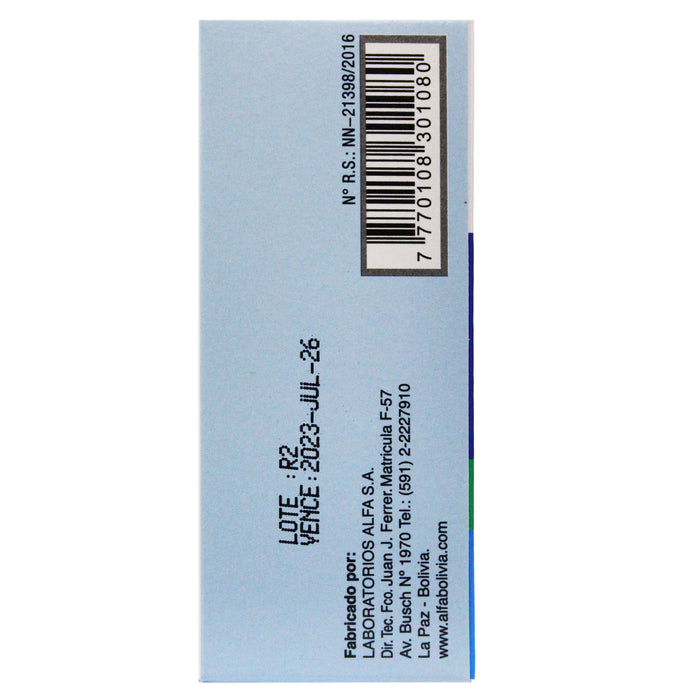 Alfa Peridol 2Mg Ml Gotas X 30Ml Haloperidol