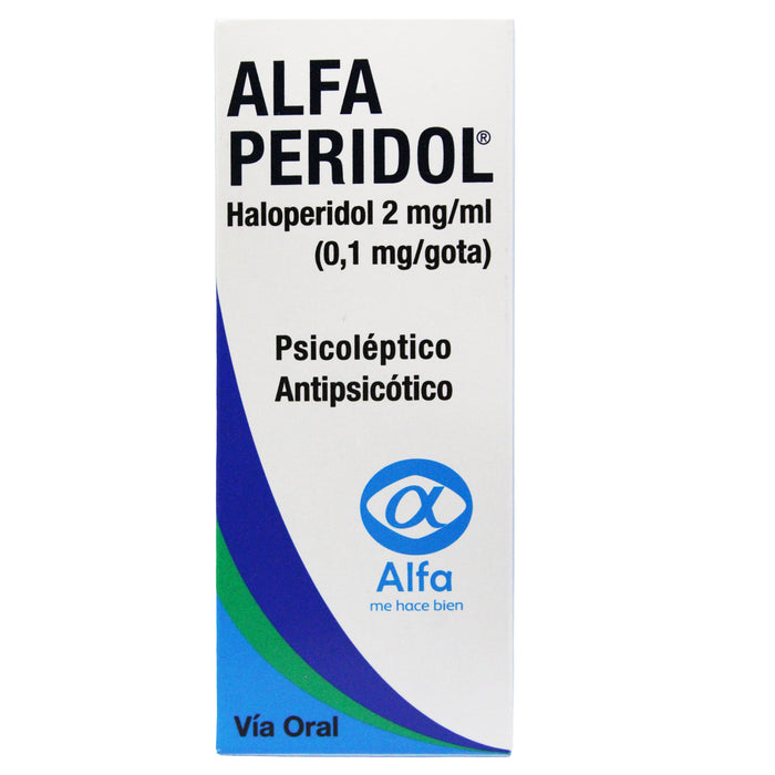 Alfa Peridol 2Mg Ml Gotas X 30Ml Haloperidol