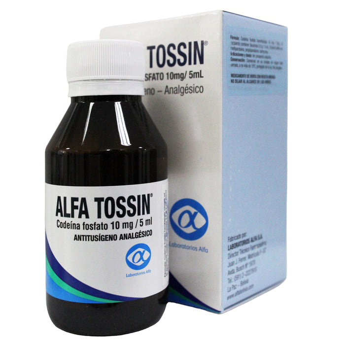 Alfa Tossin 10Mg 5Ml Jbe X 100Ml Codeina