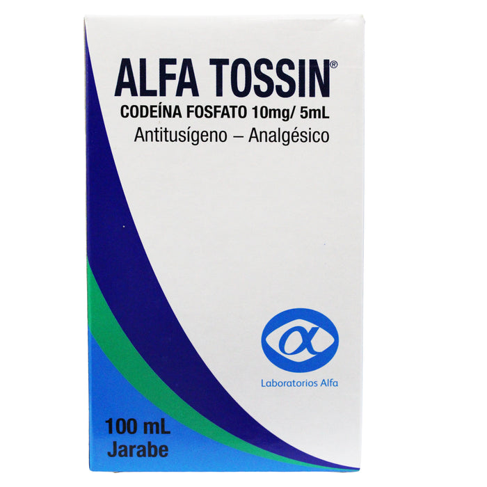 Alfa Tossin 10Mg 5Ml Jbe X 100Ml Codeina
