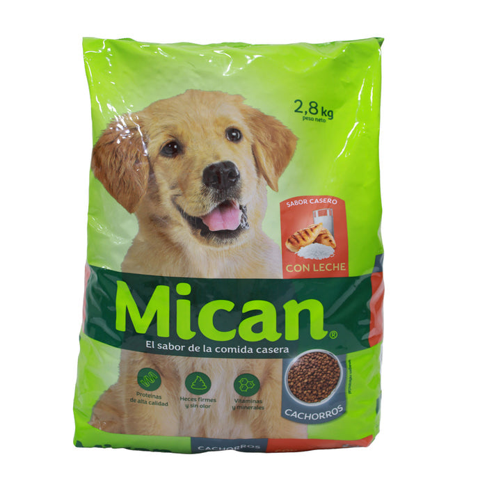 Alimento Canino Cachorros Mican Con Leche X 2.8Kg