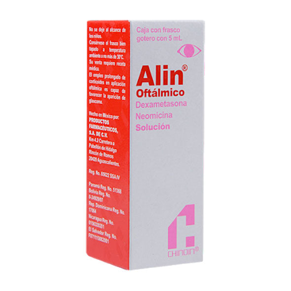 Alin Oftalmico X 5Ml Dexametasona Neomicina