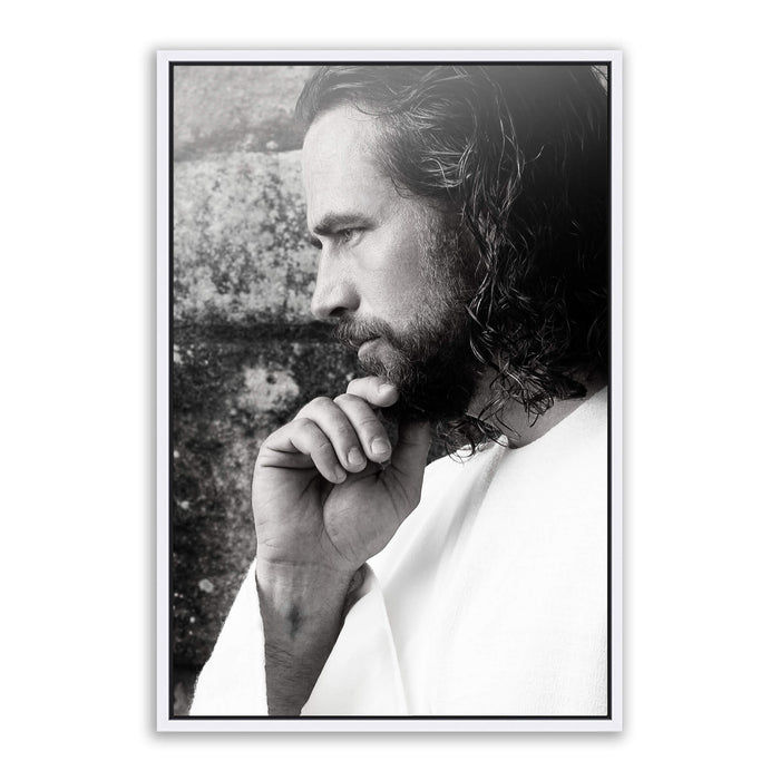 Savior Jesus Christ 'Alpha and Omega' modern realistic Christian pictures. Photo art work by Reflections of Christ.