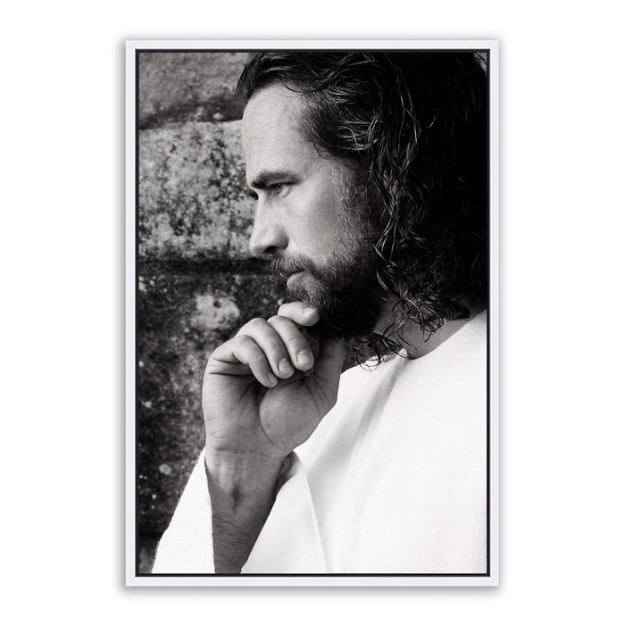 Framed Canvas / 8X10 / Thin White