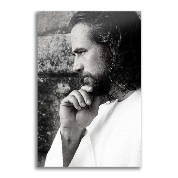 Savior Jesus Christ 'Alpha and Omega' modern realistic Christian pictures. Photo art work by Reflections of Christ.