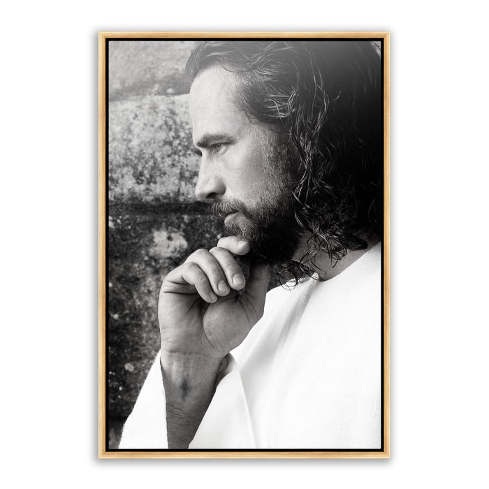 Savior Jesus Christ 'Alpha and Omega' modern realistic Christian pictures. Photo art work by Reflections of Christ.
