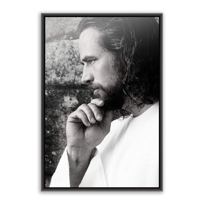 Savior Jesus Christ 'Alpha and Omega' modern realistic Christian pictures. Photo art work by Reflections of Christ.