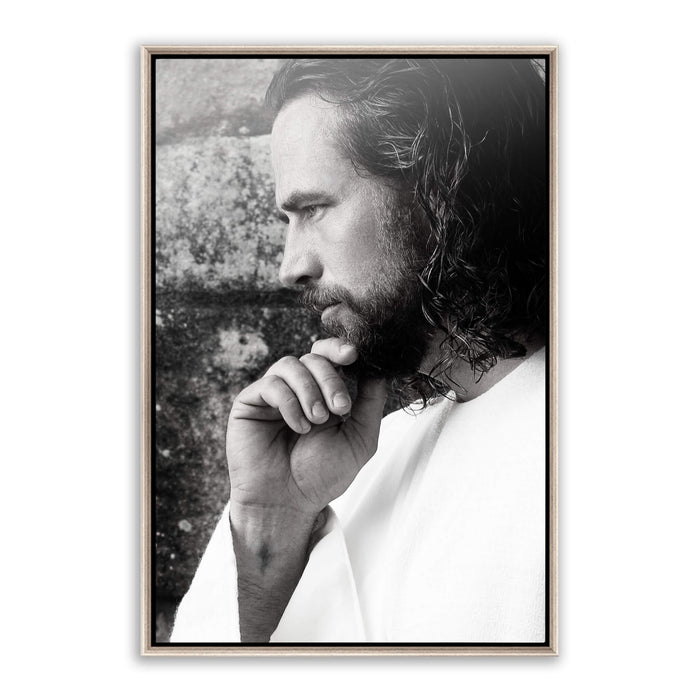 Savior Jesus Christ 'Alpha and Omega' modern realistic Christian pictures. Photo art work by Reflections of Christ.