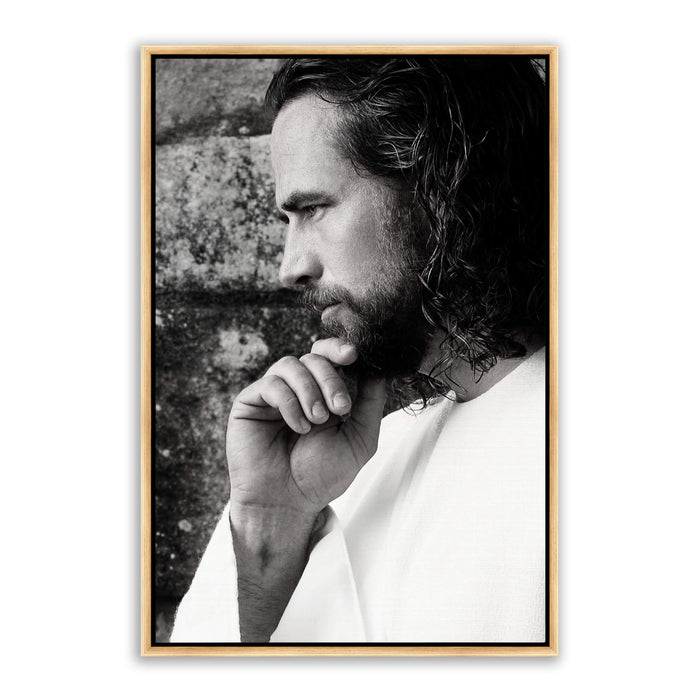Savior Jesus Christ 'Alpha and Omega' modern realistic Christian pictures. Photo art work by Reflections of Christ.