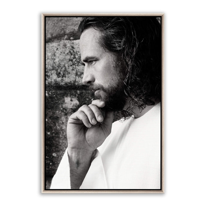 Framed Canvas / 8X10 / Thin Silver
