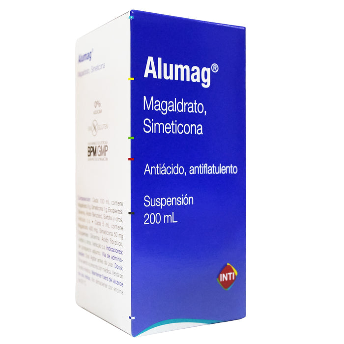 Alumag Susp X 200Ml Magaldrato Simeticona