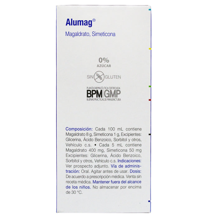 Alumag Susp X 200Ml Magaldrato Simeticona