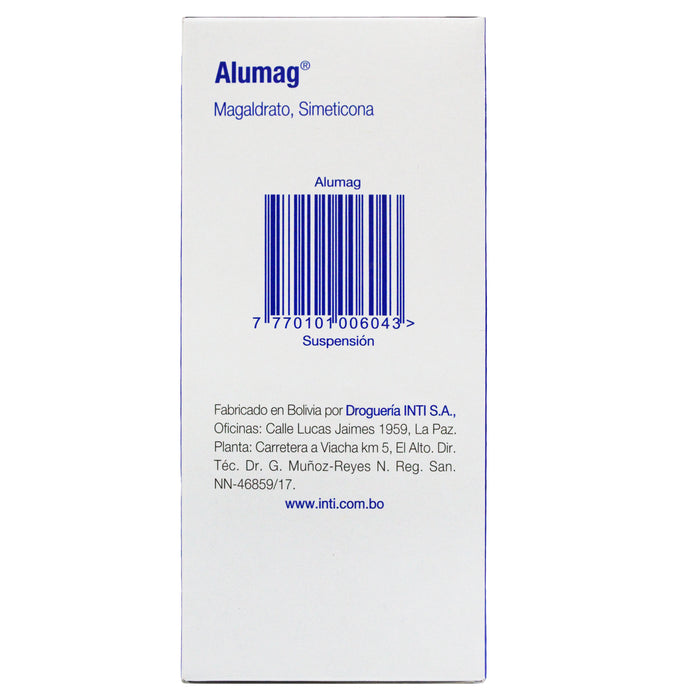 Alumag Susp X 200Ml Magaldrato Simeticona