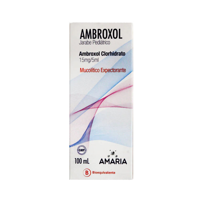 Ambroxol Infantil 15Mg/5Ml Amaria Jarabe X 100Ml