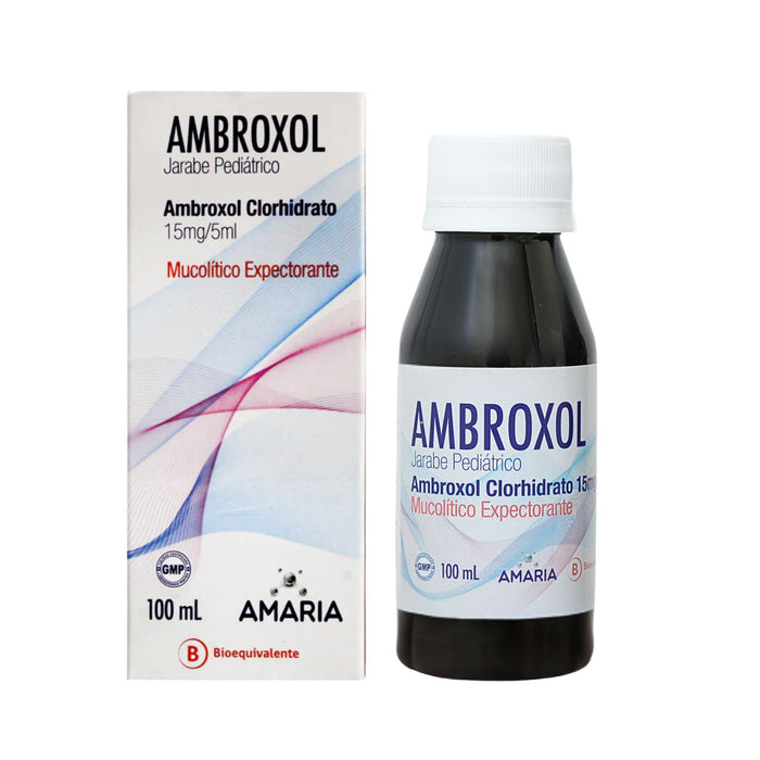 Ambroxol Infantil 15Mg/5Ml Amaria Jarabe X 100Ml