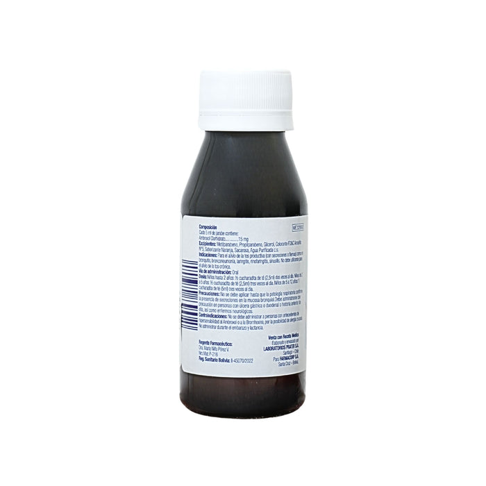 Ambroxol Infantil 15Mg/5Ml Amaria Jarabe X 100Ml