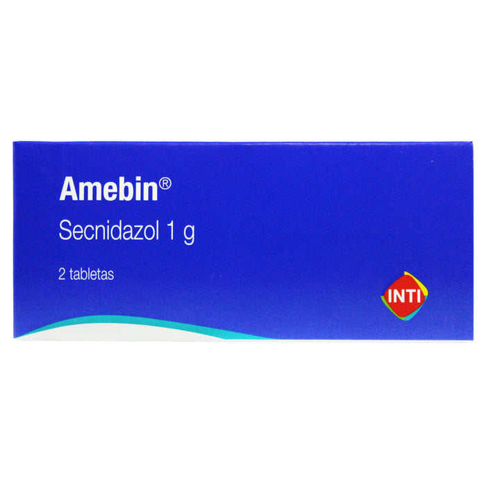 Amebin Secnidazol 1G X Caja