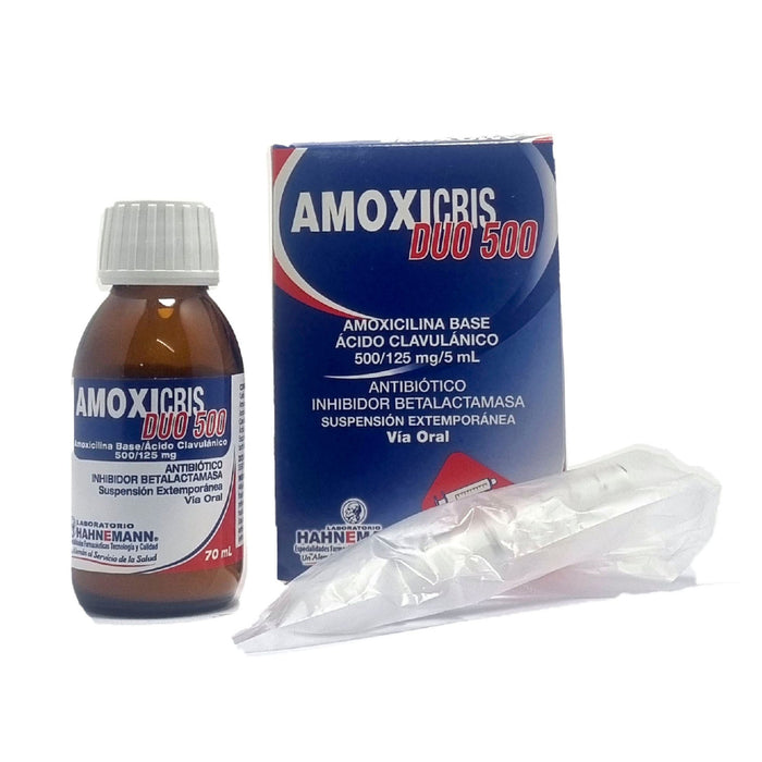 Amoxicris Duo 500 Suspensión X 70Ml