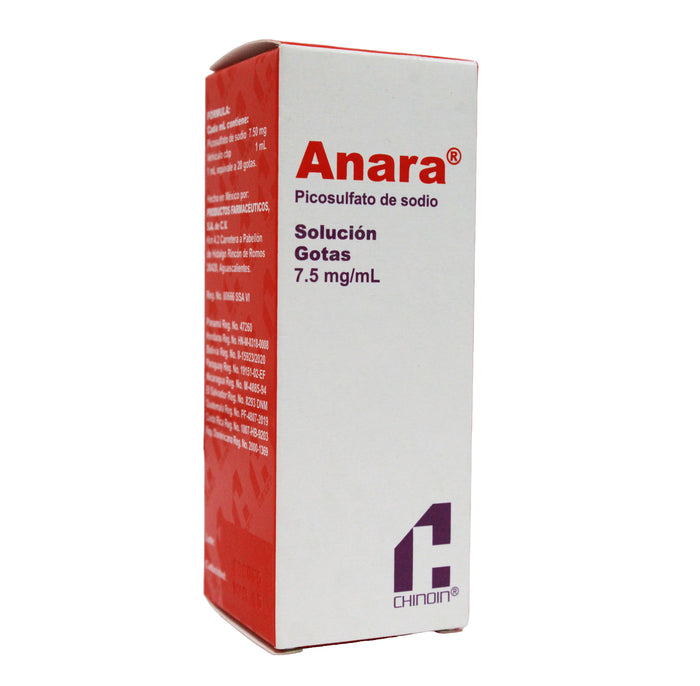 Anara 7.5Mg Ml Gotas X 20Ml Picosulfato