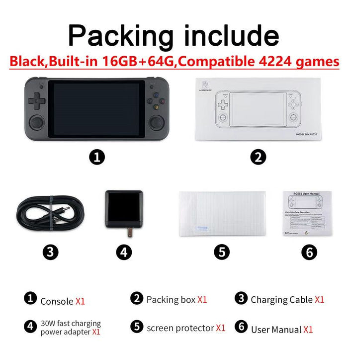 China(US Charger) / Black 16G+64G