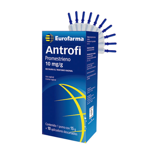 Antrofi 0.0010 Crema Vaginal Promestrieno X Tubo