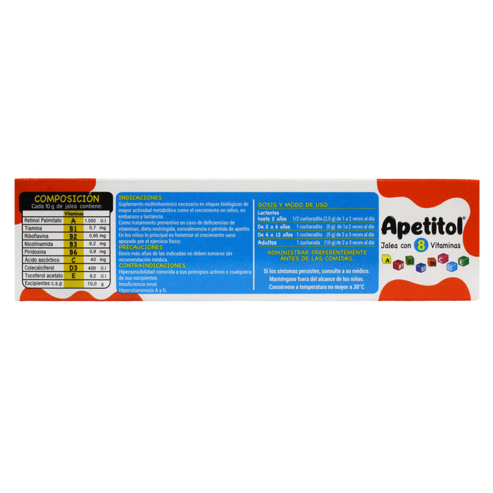 Apetitol Jalea Naranja X 100G