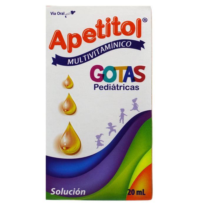 Apetitol Pediatrico Gotas X 20Ml