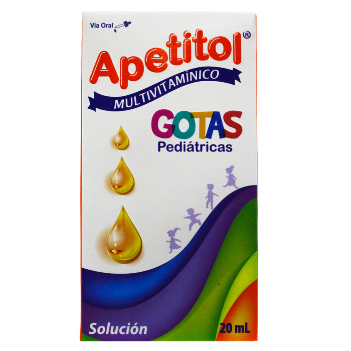Apetitol Pediatrico Gotas X 20Ml