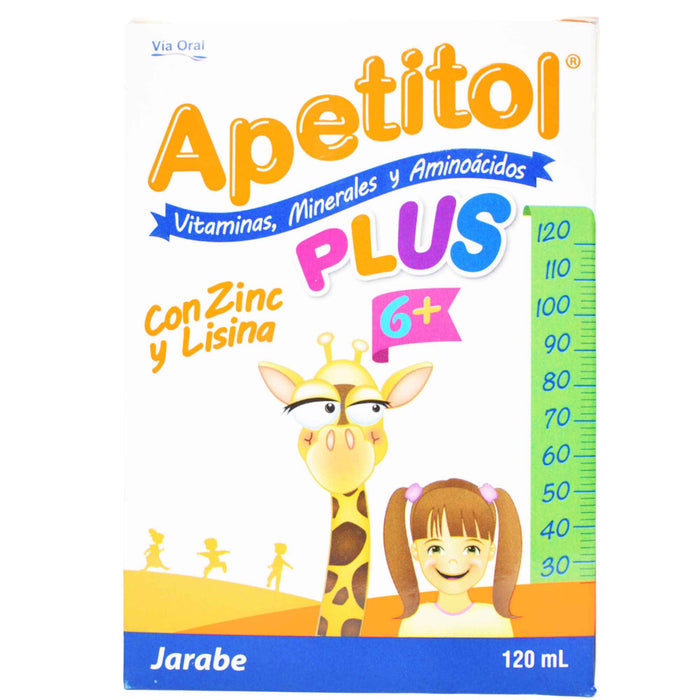 Apetitol Plus Multivitaminico Jarabe X 120Ml