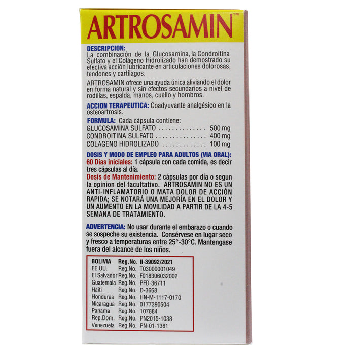 Artrosamin Frasco X 60 Cap