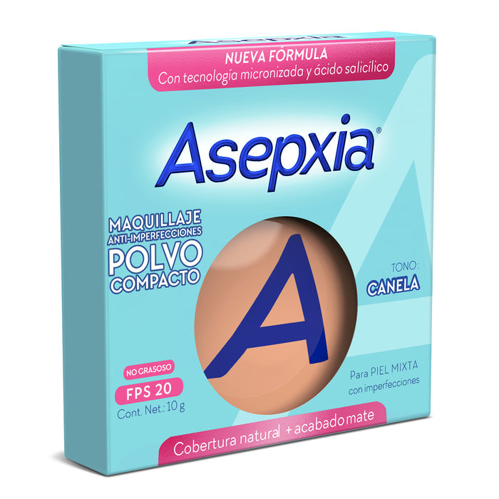 BB Maquillaje polvo Asepxia beige mate