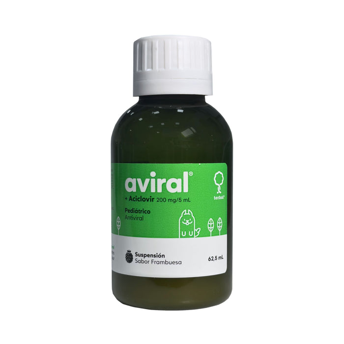 Aviral Aciclovir 200Mg / 5Ml Suspensión X 62.5Ml